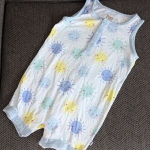 Little Sleepies Play Collection Sun Romper 3T